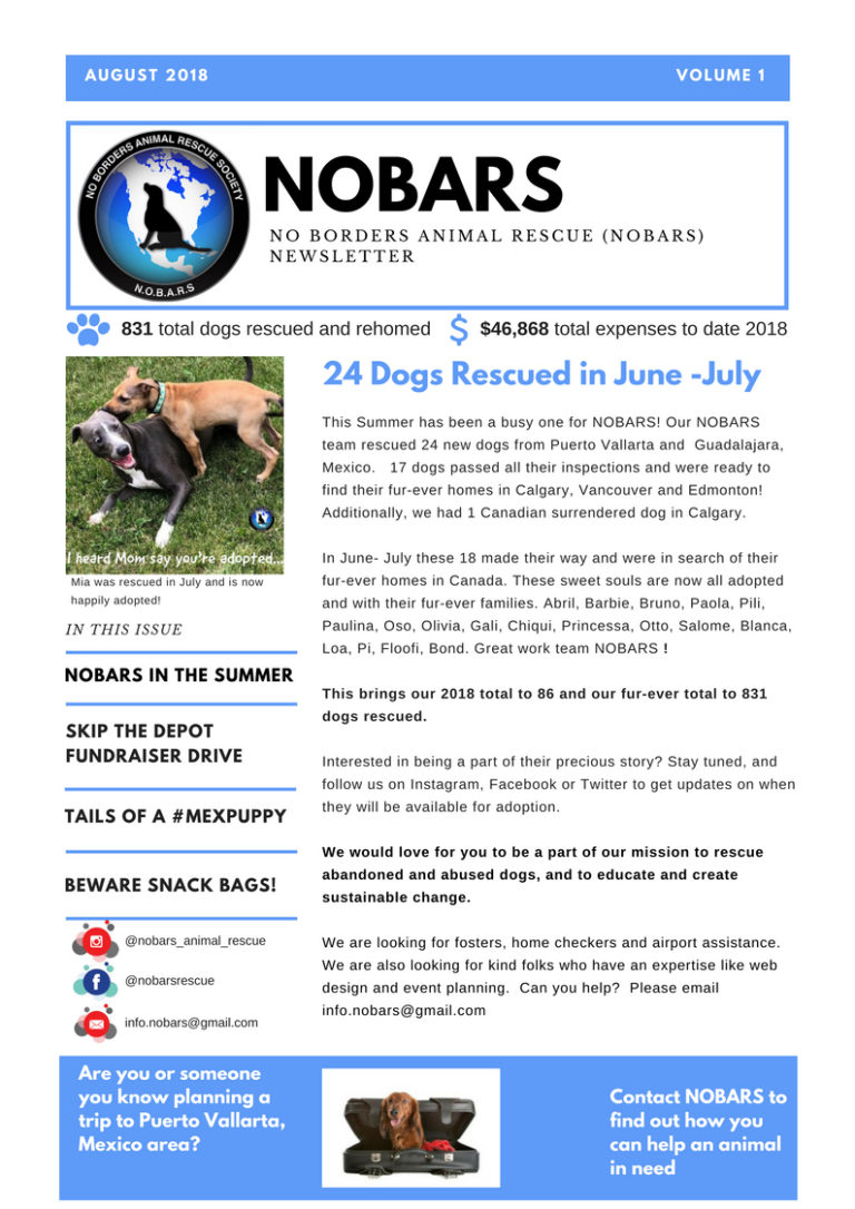 No Borders Animal Rescue Society (NOBARS)